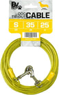 BV Pet Small Tie Out Cable for Dog up to 35 Pound, 25-Feet