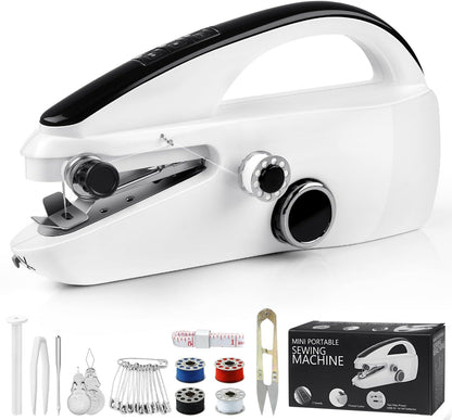 Handheld Sewing Machine, Dual Speed Hand Held Sewing Machine, Sewing Mini Portable Machine for Beginners, Adults, DIY, Home, Travel-G3