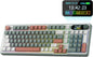 RK ROYAL KLUDGE S98 Mechanical Keyboard w/Smart Display & Knob, Top Mount 96% Wireless Mechanical Keyboard BT/2.4G/USB-C, Hot Swappable, Software Support, Massive Battery, 98 Keys