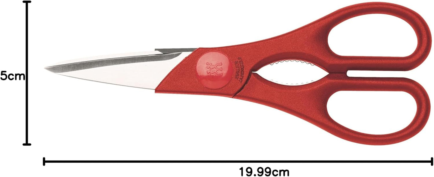 Heavy Duty Kitchen Shears | Stainless Steel Multi-Purpose Scissors with Micro-Serrated Blades
