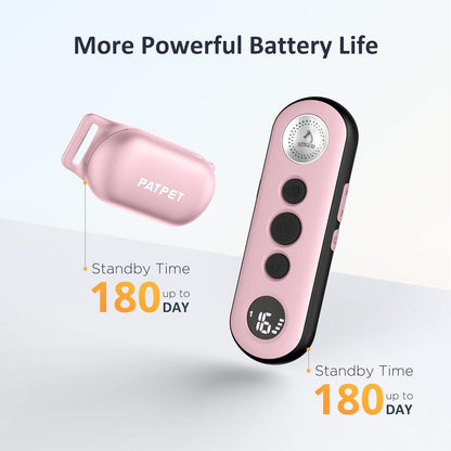 PATPET Dog Training Collar with Remote - Electric Dog Shock Collar for Small Medium Large Dogs - 3 Adjustable Safe Modes, Rechargeable Waterproof E Collar for Dogs (8-120 lbs)