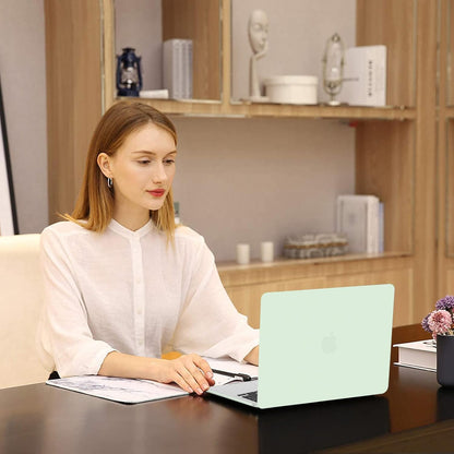 MOSISO Compatible with MacBook Air 13 inch Case 2025 2024 2023 2022 M4 A3240 M3 A3113 M2 A2681, Plastic Hard Shell&Keyboard Cover&Screen Film&Pouch for MacBook Air 13.6 inch Case, Crystal Clear