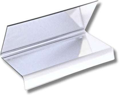 8" Rite Time 2-way Make It Rite Mirror for face down vitrectomy eye sight recovery (8" wide x 4" tall)