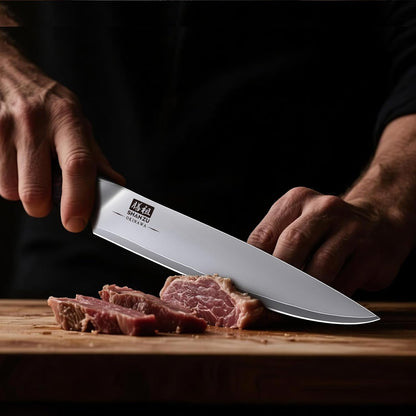 SHAN ZU Fillet Knife 7 inch, Razor Sharp Boning Knife for Meat in 10Cr15Mov Japanese High Carbon Steel Fish Knife, Professional Kitchen with Flexible Blade and Ergonomic Pakkawood Handle