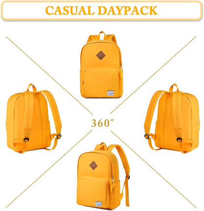 VASCHY Lightweight School Backpack for Women with Sleeve for 14" Laptop