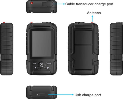 LUCKYLAKER Portable Fish Finder for Recreational Fishing from Dock, Shore or Bank Depth Finder