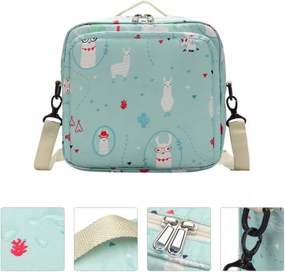 Abaodam 2pcs Diaper Storage Bag Reusable Pouch for Supplies Portable Container for Nursery Bag