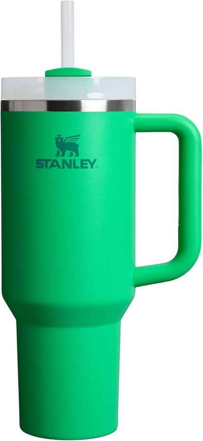 Stanley Quencher H2.0 Tumbler with Handle and Straw 30 oz | Flowstate 3-Position Lid | Cup Holder Compatible for Travel | Insulated Stainless Steel Cup | BPA-Free | Exclusive Lupine