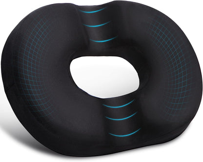 Gel Lumbar Support for Office Chair Back Support for Lower Back Pain Relief Cooling Chair Back Support Cushion Improves Posture Back Rest Memory Foam Back Support Pillow for Gaming Chair, Driving Seat