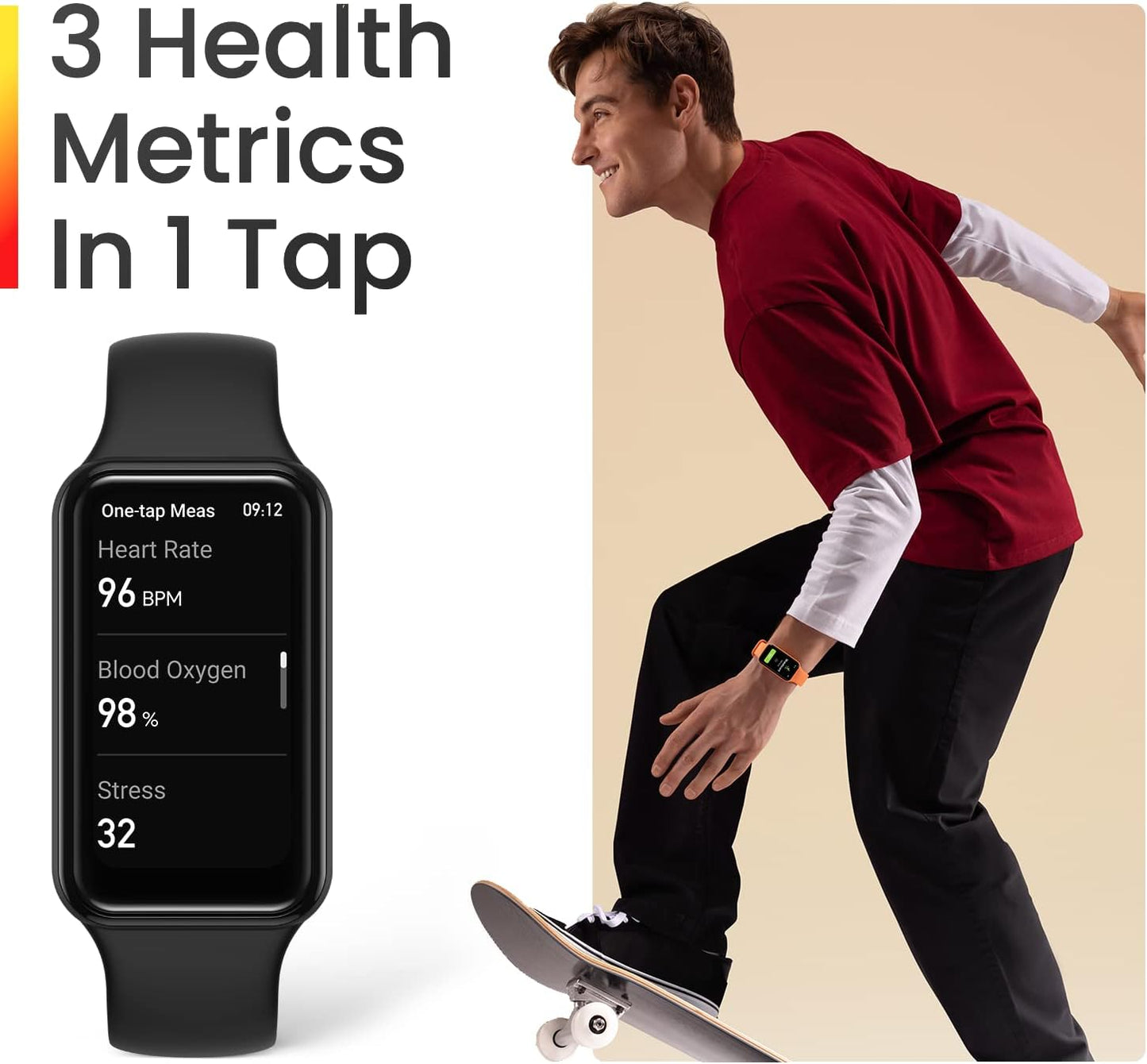 Purilite Select Smart Band with Zepp OS