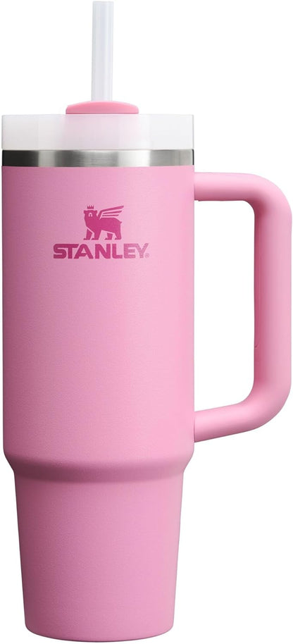 Stanley Quencher H2.0 Tumbler with Handle and Straw 30 oz | Flowstate 3-Position Lid | Cup Holder Compatible for Travel | Insulated Stainless Steel Cup | BPA-Free | Exclusive Lupine