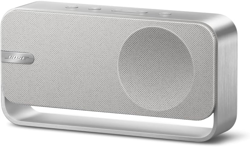 Bose SoundLink Home Speaker, Premium, Portable and Wireless Bluetooth Bookshelf Speaker, Up to 9 Hours Battery Life, Cool Grey