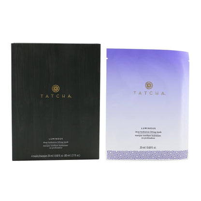 Tatcha Luminous Deep Hydration Lifting Mask | Single Use Mask for Luminous Skin | 20 ml / 0.68 oz
