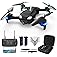 DEERC D20 Mini Drone Foldable for Kids with 720P HD FPV Camera Remote Control Toys Gifts for Boys Girls with Tap Fly,Auto Hover,Voice/Gesture Control,Speed Adjustment,2 Batteries,3D Flip