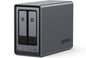 UGREEN NASync DXP2800 2-Bay Desktop NAS, Auto Backup Organize Phones/PCs Private Cloud Storage for Home & Office, Intel N100 Quad-core CPU, 8GB DDR5 RAM, 2.5GbE, Dual M.2 Slots, 4K HDMI (Diskless)