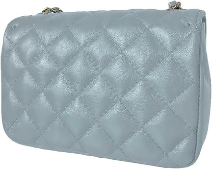 MamaMilano Women/Girls Italian Handmade Genuine Leather Cleo Shoulder Bag/Purse/HandBag/Totebag with Shoulder Strap