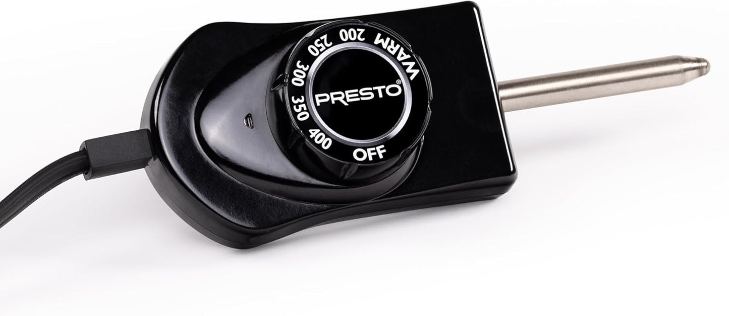 Presto 07061 22-Inch Electric Griddle with Removable Handles, Black