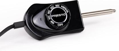 Presto 07061 22-Inch Electric Griddle with Removable Handles, Black