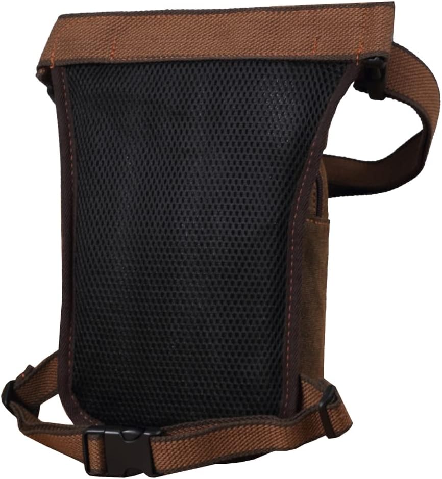 Motorcycle Drop Leg Bag Nylon Waist Pack for Men Women Travel Hiking Tactical Cycling Bike Ride Riding Crossbody Shoulder Fanny Pouch