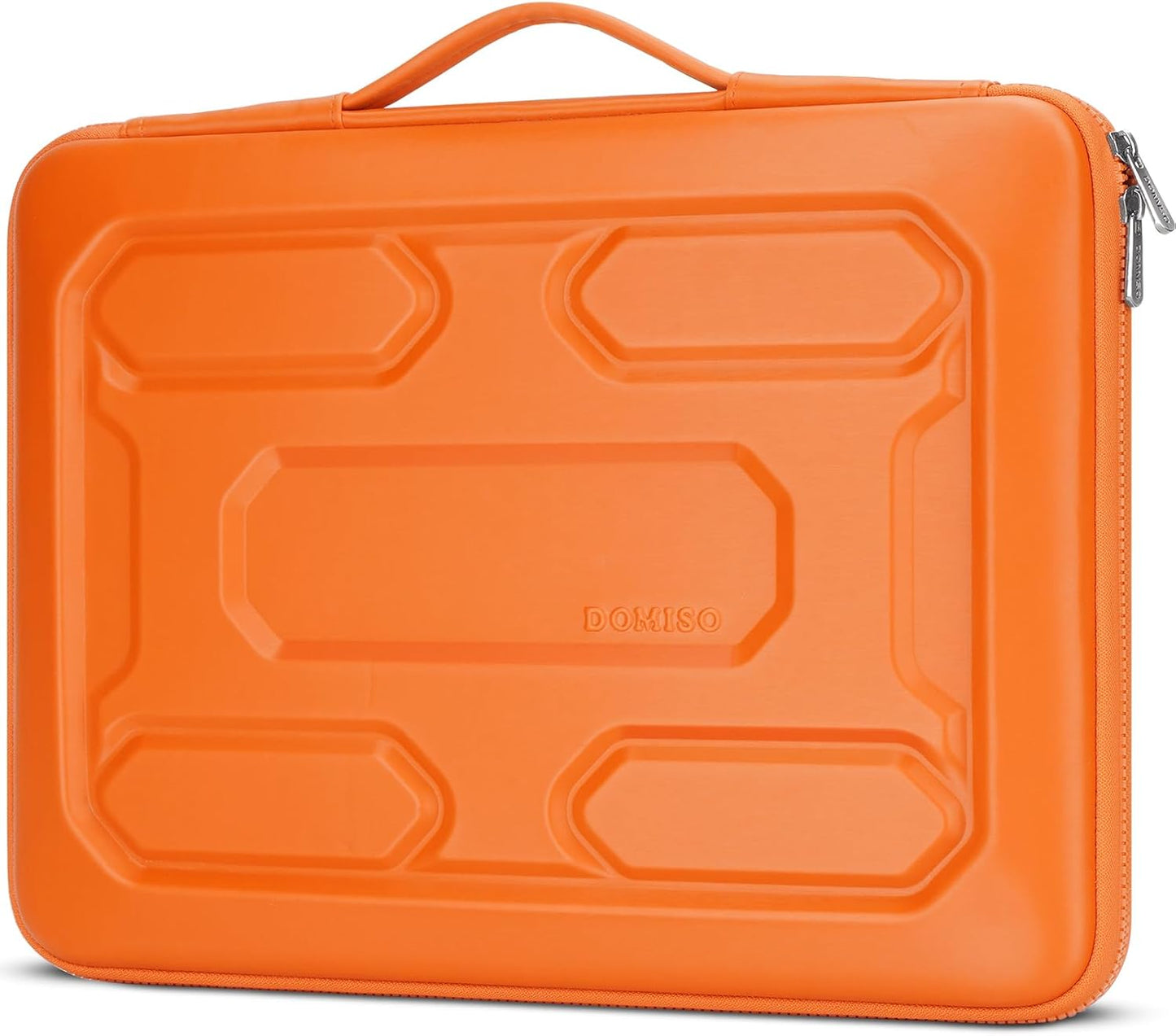 DOMISO 15.6 inch Laptop Sleeve with Handle Protective Shockproof Waterproof EVA Case for 15.6" Yoga 720 IdeaPad 310 320 ThinkPad T570/Legion 5 Gen 6/HP Envy 15/15.6" Notebooks, Dark Blue