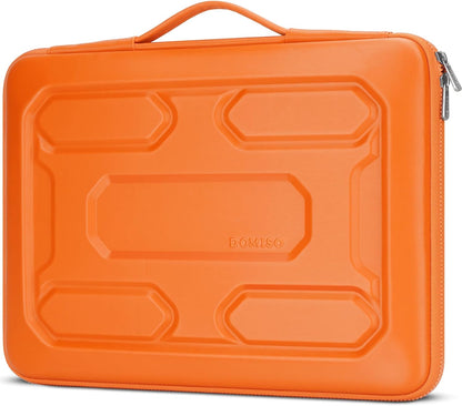 DOMISO 15.6 inch Laptop Sleeve with Handle Protective Shockproof Waterproof EVA Case for 15.6" Yoga 720 IdeaPad 310 320 ThinkPad T570/Legion 5 Gen 6/HP Envy 15/15.6" Notebooks, Dark Blue