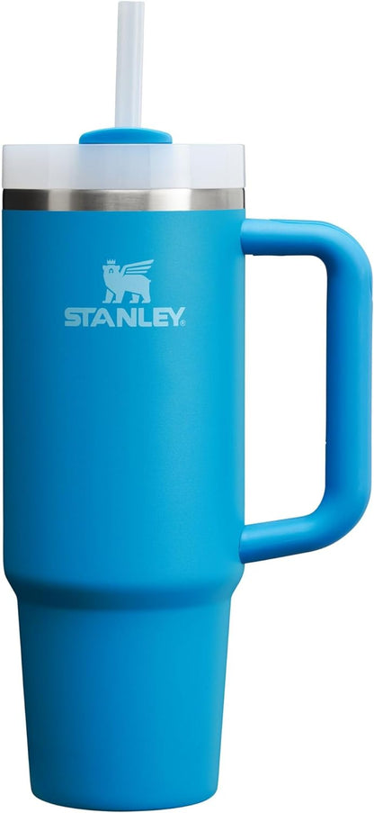 Stanley Quencher H2.0 Tumbler with Handle and Straw 30 oz | Flowstate 3-Position Lid | Cup Holder Compatible for Travel | Insulated Stainless Steel Cup | BPA-Free | Exclusive Lupine