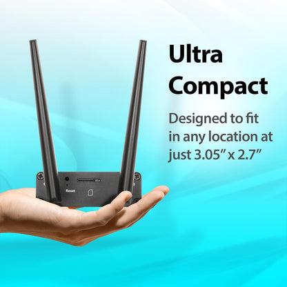 D-Link 5G NR Rugged Compact Modem/Gateway, Best for M2M Applications, 1x 2.5GbE Port, 1x SIM Slot (DWM-311-B1)