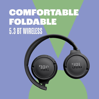 JBL Tune 510BT Wireless On-Ear Bluetooth Headphones - Black