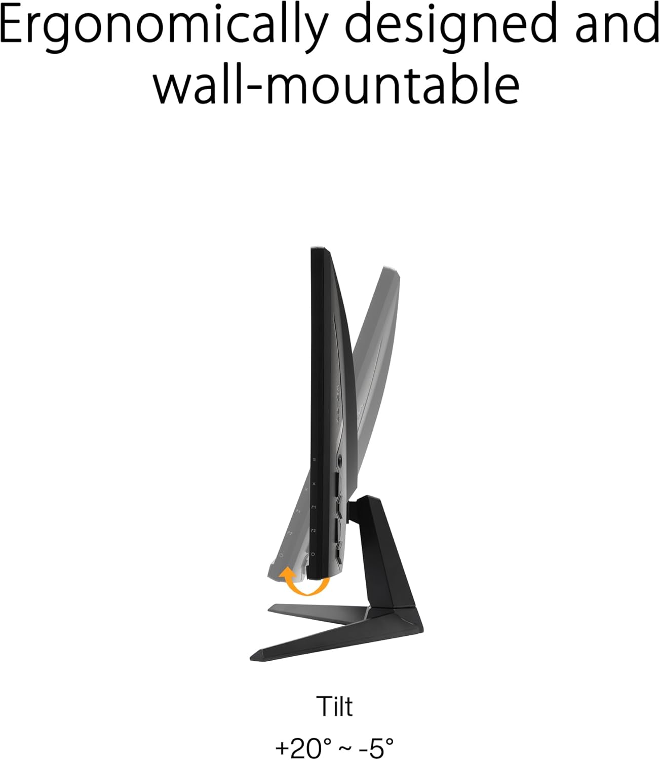 ASUS TUF Gaming 27” 1440P Gaming Monitor (VG27AQM1A) - QHD (2560x1440), 260Hz, 1ms, Fast IPS, ELMB Sync, Freesync Premium, G-Sync compatible, Variable Overdrive, 90%DCI-P3, DisplayHD 400, 3yr warranty