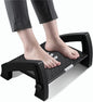 Adjustable Foot Rest Under Desk, Ergonomic Under Desk Foot Rest for Home & Office Use, Foot Stool Under Desk with Massage Surface, 6-Height Multi-Angle Foot Stool at Work, Ergonomic Posture Footrest