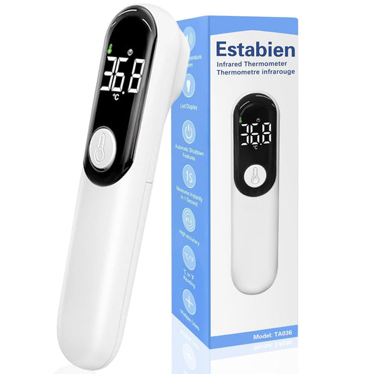 Digital Infrared Thermometer for Adults and Kids with Fever Alarm, Large LED Digits, High Accuracy, 1s Fast Result Accurate Reading Baby Thermometer
