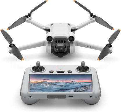DJI Mini 4 Pro (DJI RC 2), Drones with Camera for Adults 4K, Under 0.549 lbs/249 g, 34 Mins Flight Time, 20km Max Video Transmission Distance, Omnidirectional Vision Sensing, Mini Drone for Beginners