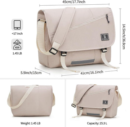 OIWAS Messenger Bag - Messenger Bag Men, Satchel Bags for Women, Lightweight Computer Bag, School Book Bag - PuriLite