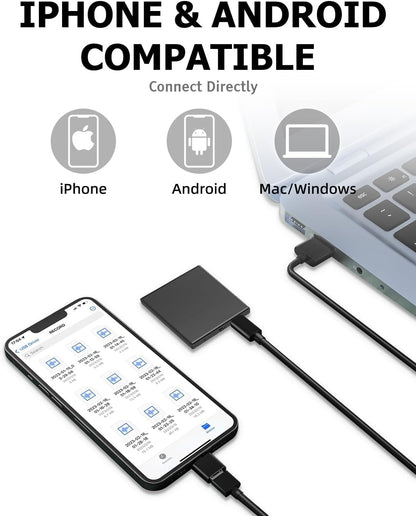 3072Kbps Magnetic Voice Recorder,Audio Recorder with AI-Triple Intelligent Noise Cancellation,128GB Recording Device with 9200Hours Store, Voice Activated Recorder for Lectures, Meetings, Intervie