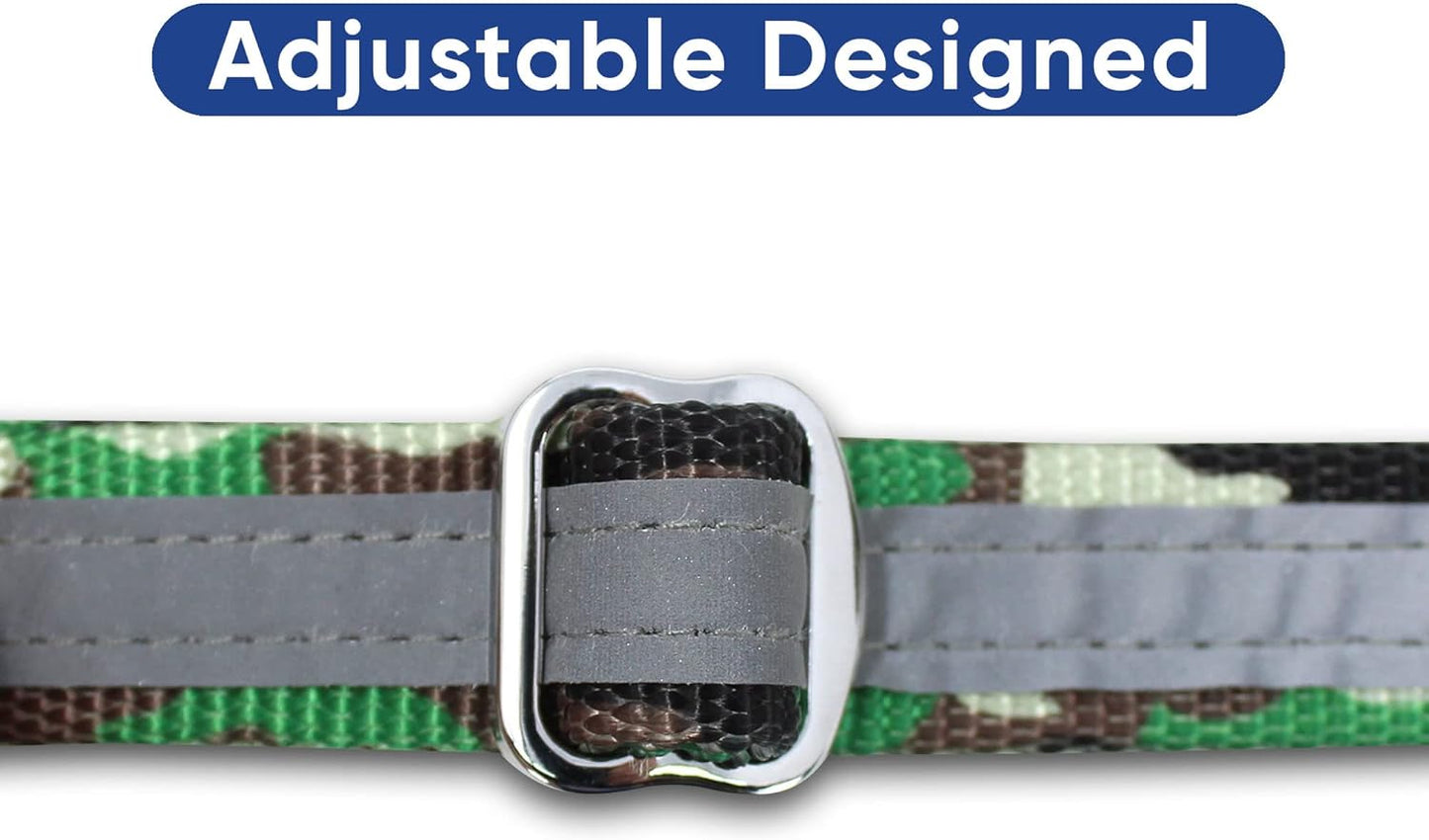 Pawtitas Chain Martingale Dog Collar Puppy Collar Reflective Dog Collar Training Dog Collar Behavioral Dog Chain Collar Collar Medium Dog Collar Green Dog Collar