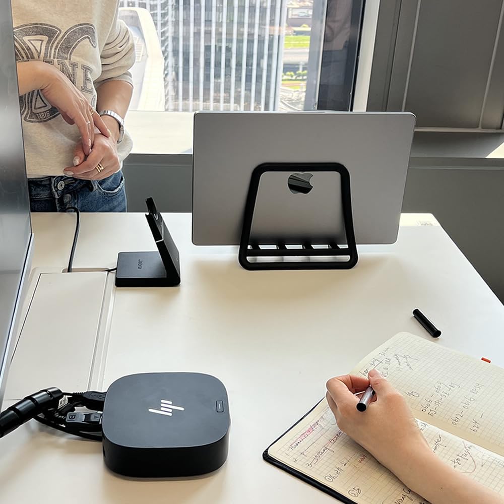 Nexstand K11 Vertical Laptop Stand | Vertical Laptop Holder | Desktop Laptop Dock | Space-Saving Laptop Organizer | Universal Laptop Stand - PuriLite