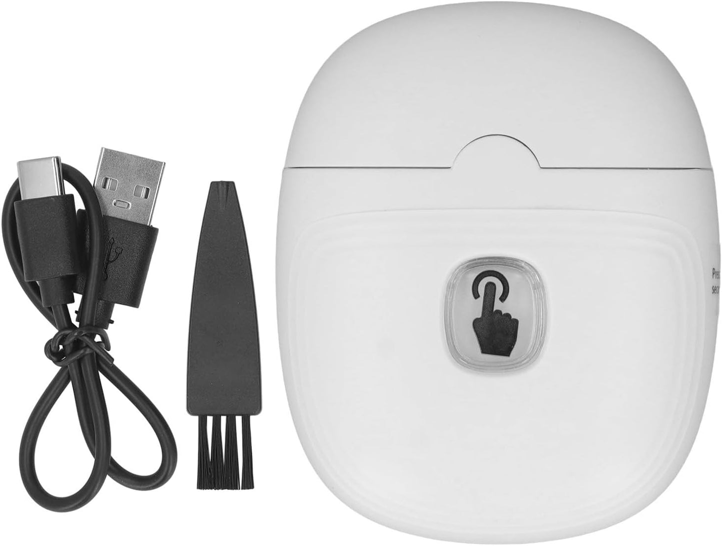 Electric Nail Clipper, Professional Multifunction Safety Electronic Toenail Clipper (White)