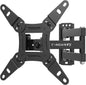 Full Motion Articulating TV Wall Mount Bracket with Swivel Tilt Extension & Rotation, Adjustable Arms for 13-42 Inch Flat/Curved LED LCD TVs & Monitors, Max 44lbs VESA 200x200mm