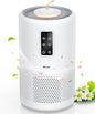 VEWIOR H13 True HEPA Air Purifier for Large Rooms up to 1600ft² – Smoke, Dust, Pollen, Pet Hair & Odor Cleaner with Night Light, Aromatherapy, Sleep Mode, Timer & Child Lock - PuriLite