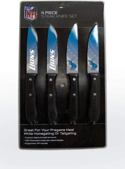 The Sports Vault by Inglasco NFL Chicago Bears Steak Knives