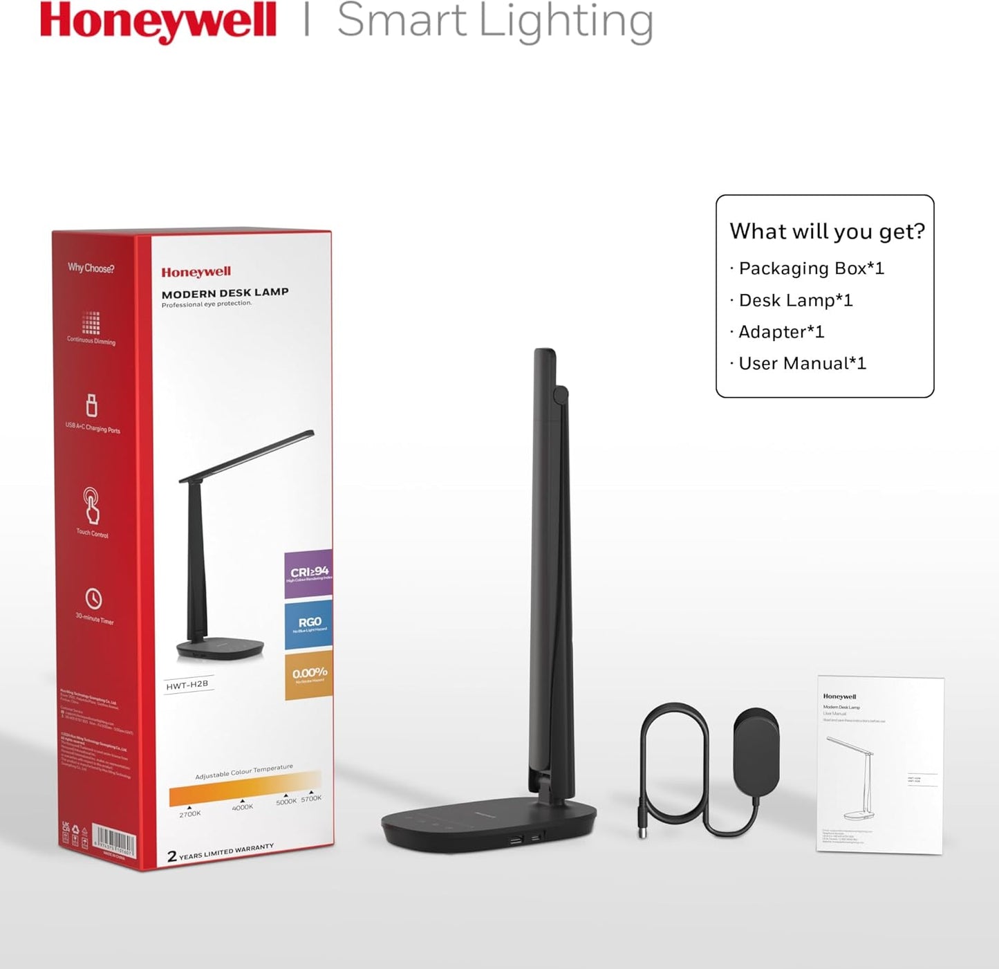 Purilite Select LED Desk Lamp