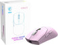 msi Forge GM340 W Violet Gaming Mouse, 12800 DPI, 50M+ Clicks Micro Switch, Optical Sensor, Ergonomic Ambitextrous Hand Design, RGB Light