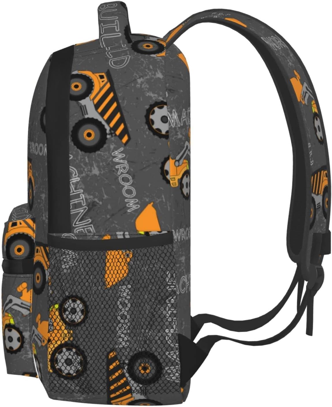 Toddler Backpack Construction Truck Tractor Kid Backpack for Boys Waterproof Bookbag Kindergarten Preschool sac a dos enfant