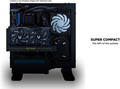 ZOTAC GeForce GTX 1660 6GB GDDR5 192-bit Gaming Graphics Card, Super Compact, ZT-T16600K-10M