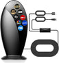 2025 Newest 1200+Miles Long Range Digital HDTV Antenna Indoor for Smart TV Local Channels, Support 1080p 2K 4K All TVs with 18Ft HD Cable-2