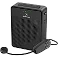 WinBridge Wireless Voice Amplifier with Microphone for Teachers,Tours WB009 | Portable PA System with Bluetooth Handheld Mic, Speaker Mic Set, Cardioid Pickup for Classroom, Outdoor, Public Speaking