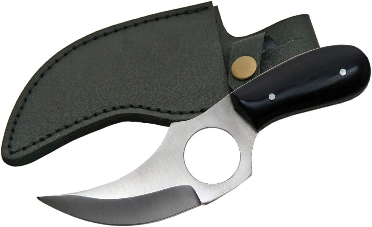 Szco Supplies Black Short Skinner Knife