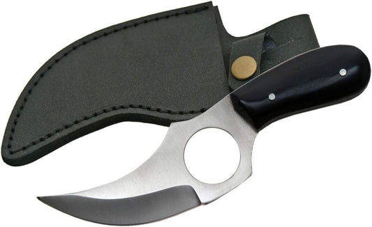 Szco Supplies Black Short Skinner Knife