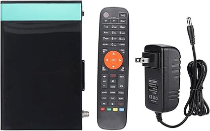 Satellite Receiver Digital TV Antenna for Smart TV VCM, ACM, Multi Stream, Biss, PowerVu, DRE, IPTV, Support, DLNA, Unicable, DiSEqC, HEVC Main 10, AVS+, 2.4G WiFi, Ethernet,