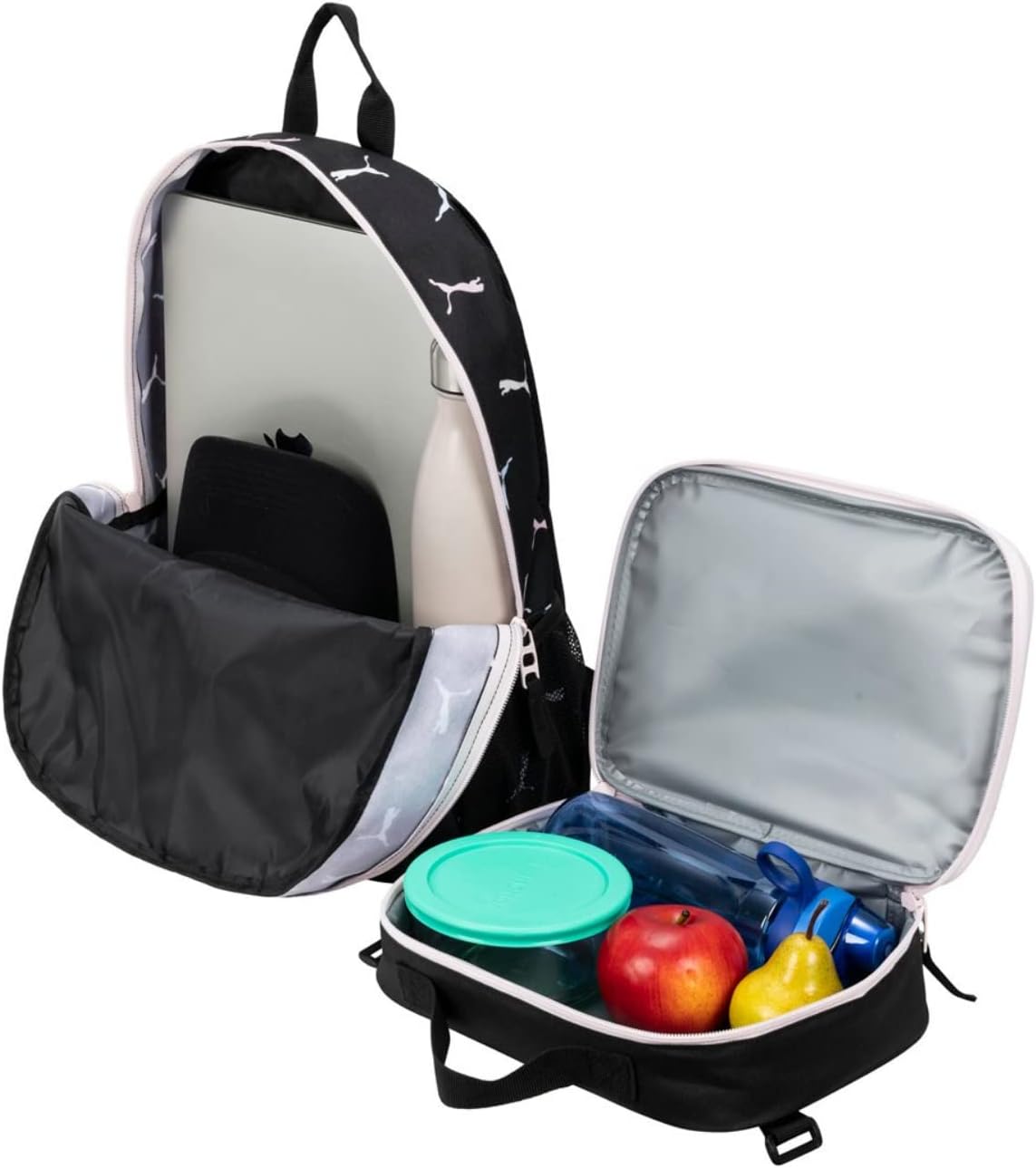PUMA unisex-child Backpack & Lunch Kit Combo
